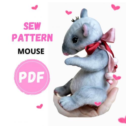 MOUSE sewing pattern 