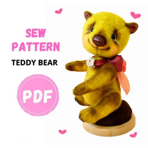 TEDDY BEAR pattern 💲10