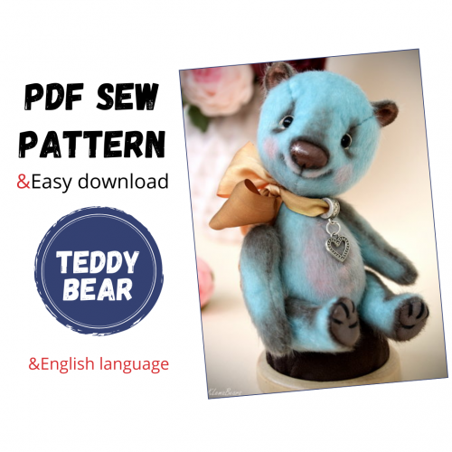 TEDDY BEAR pattern 💲10
