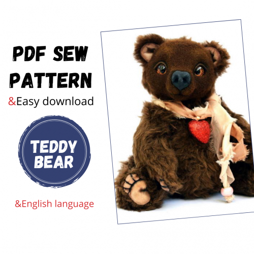 TEDDY sewing pattern 💲12