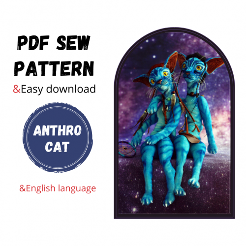 Anthro CAT PATTERN 💲55
