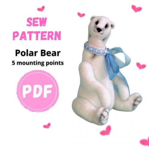 Polar Teddy Bear 💲20