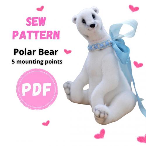 Polar Teddy Bear 💲20
