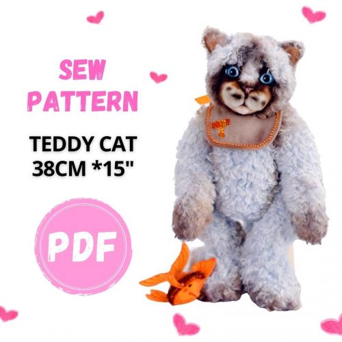 Teddy Cat Pattern 💲35