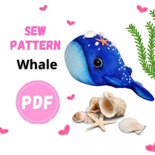 Whale plush 💲5