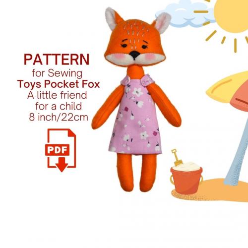 Fox Pattern +sundress 💲8