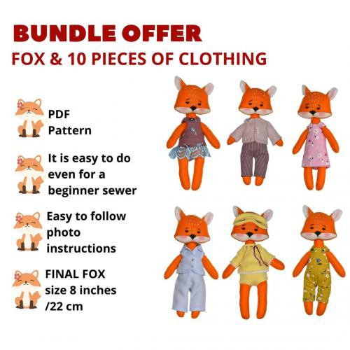 Fox Pattern Bundle offer 💲8