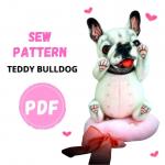Bulldog sewing pattern 💲14