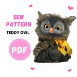 TEDDY OWL pattern 💲5