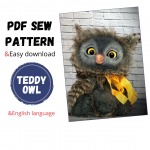 TEDDY OWL pattern 💲5