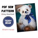 TEDDY sewing pattern 💲12