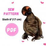 Sloth 6 inches (17 cm) 💲8