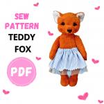 Teddy Fox Pattern 💲10