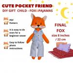 Fox Pattern +pajama suit 💲9