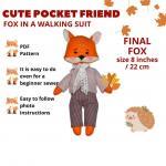 Fox Pattern +two-piece suit💲9