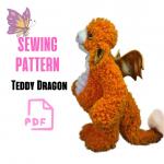 Dragon Sewing Pattern 💲15